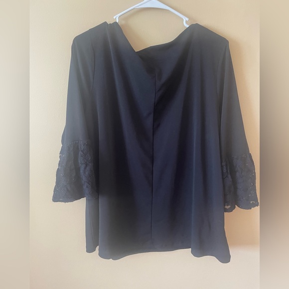 Banana Republic Tops - Banana Republic Black Lace Blouse Size L